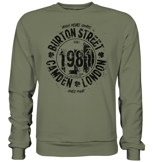 Póg Mo Thóin Streetwear "Burton Street" - Premium Sweatshirt