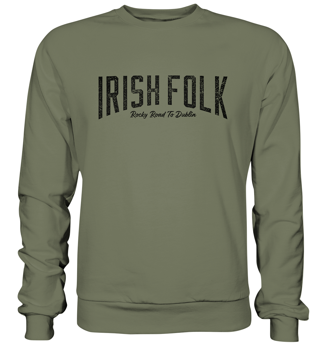Irish Folk "Rocky Road To Dublin" - Premium Sweatshirt