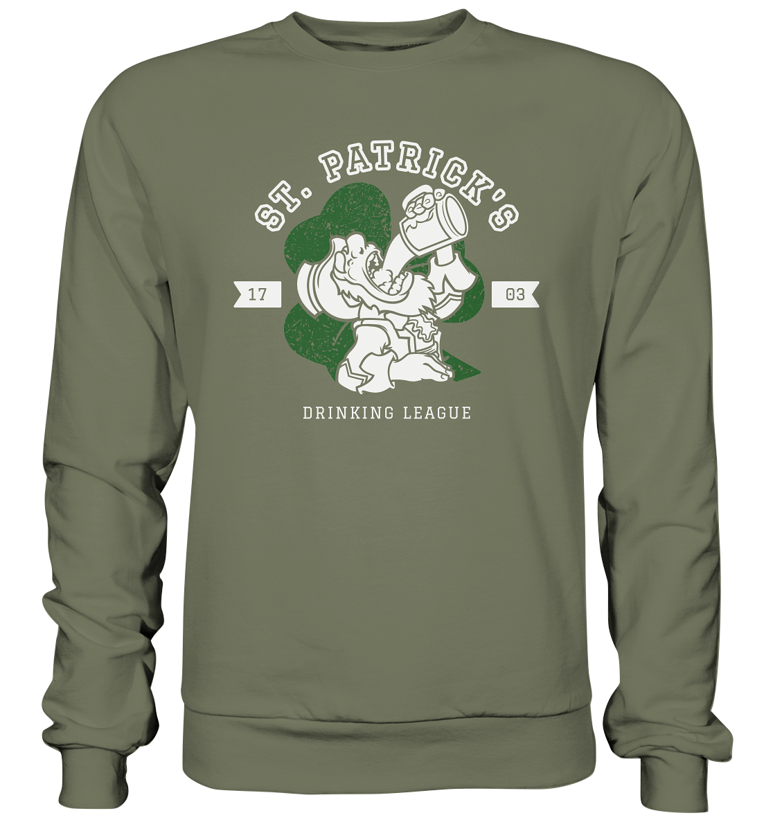 St. Patrick's "Drinking League" - Premium Sweatshirt