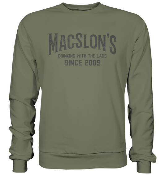 MacSlon's "Drinking With The Lads" - Premium Sweatshirt