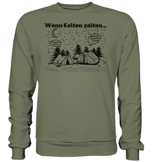 Wenn Kelten Zelten - Premium Sweatshirt