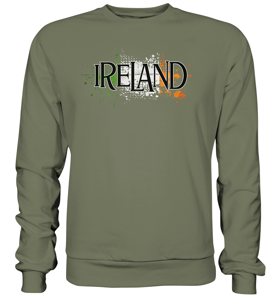 Ireland "Flag Splatter" - Premium Sweatshirt