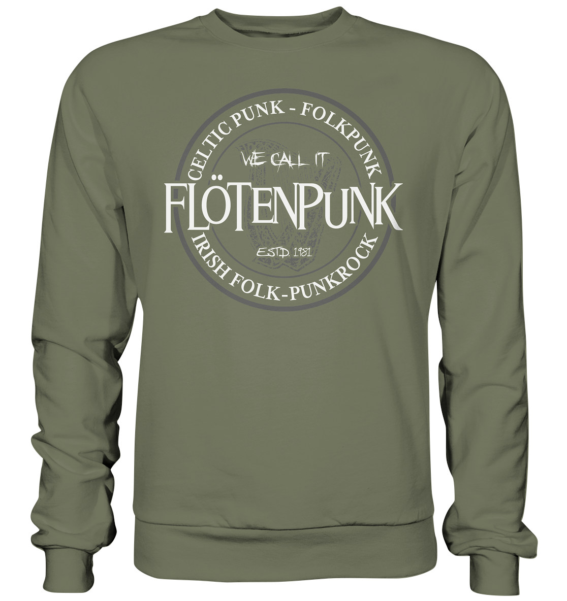 We call it "Flötenpunk" - Premium Sweatshirt