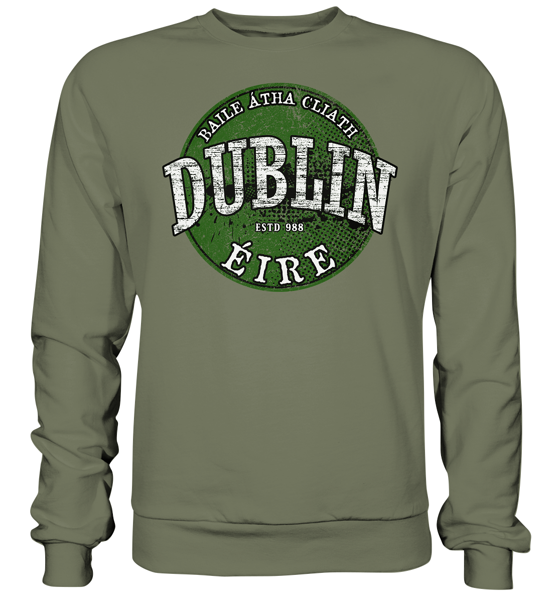 Dublin "Estd 988 / Baile Átha Cliath / Éire" - Premium Sweatshirt