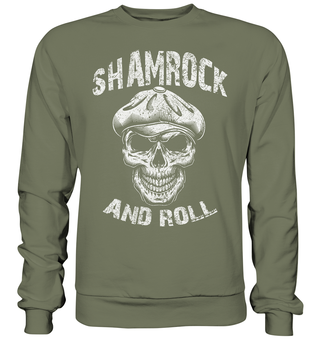 Shamrock And Roll "Skull" - Premium Sweatshirt