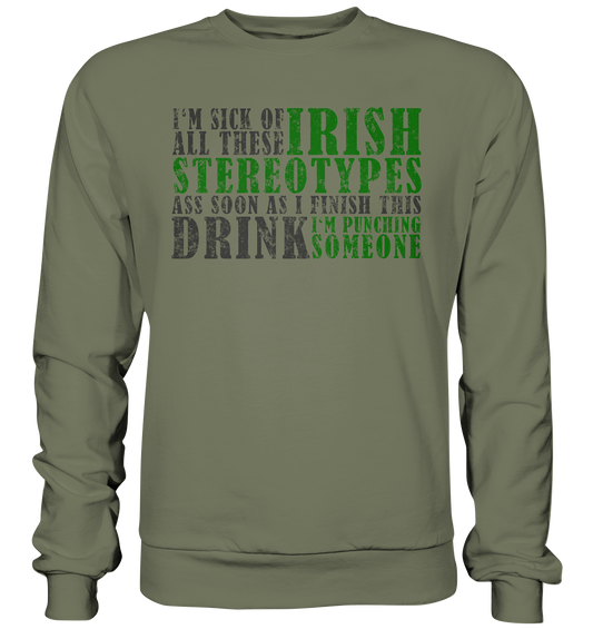 Irish Stereotypes - Premium Sweatshirt