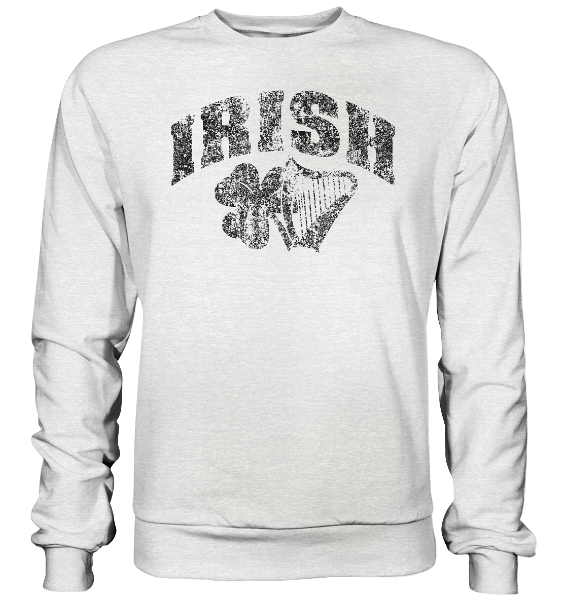 Irish "Shamrock & Harp" - Premium Sweatshirt