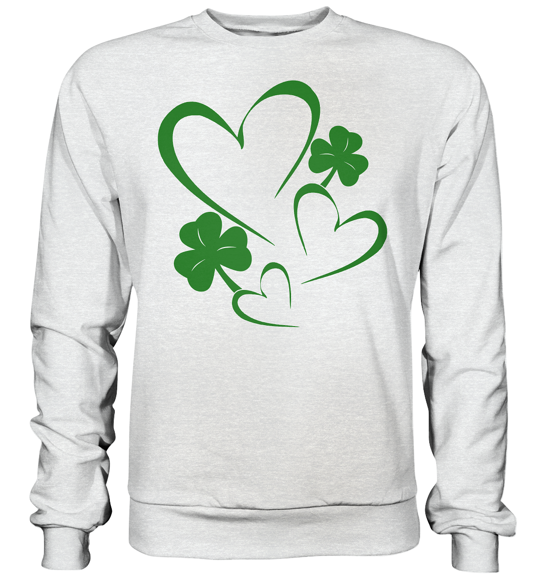 Shamrock & Heart - Premium Sweatshirt