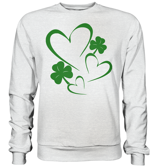 Shamrock & Heart - Premium Sweatshirt