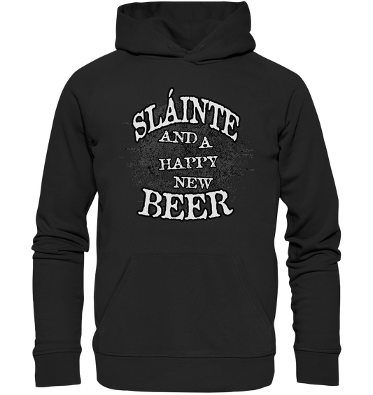Sláinte "And A Happy New Beer" - Premium Unisex Hoodie