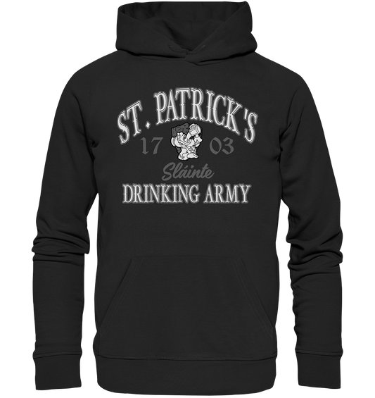 St. Patrick's Drinking Army "Sláinte" - Premium Unisex Hoodie