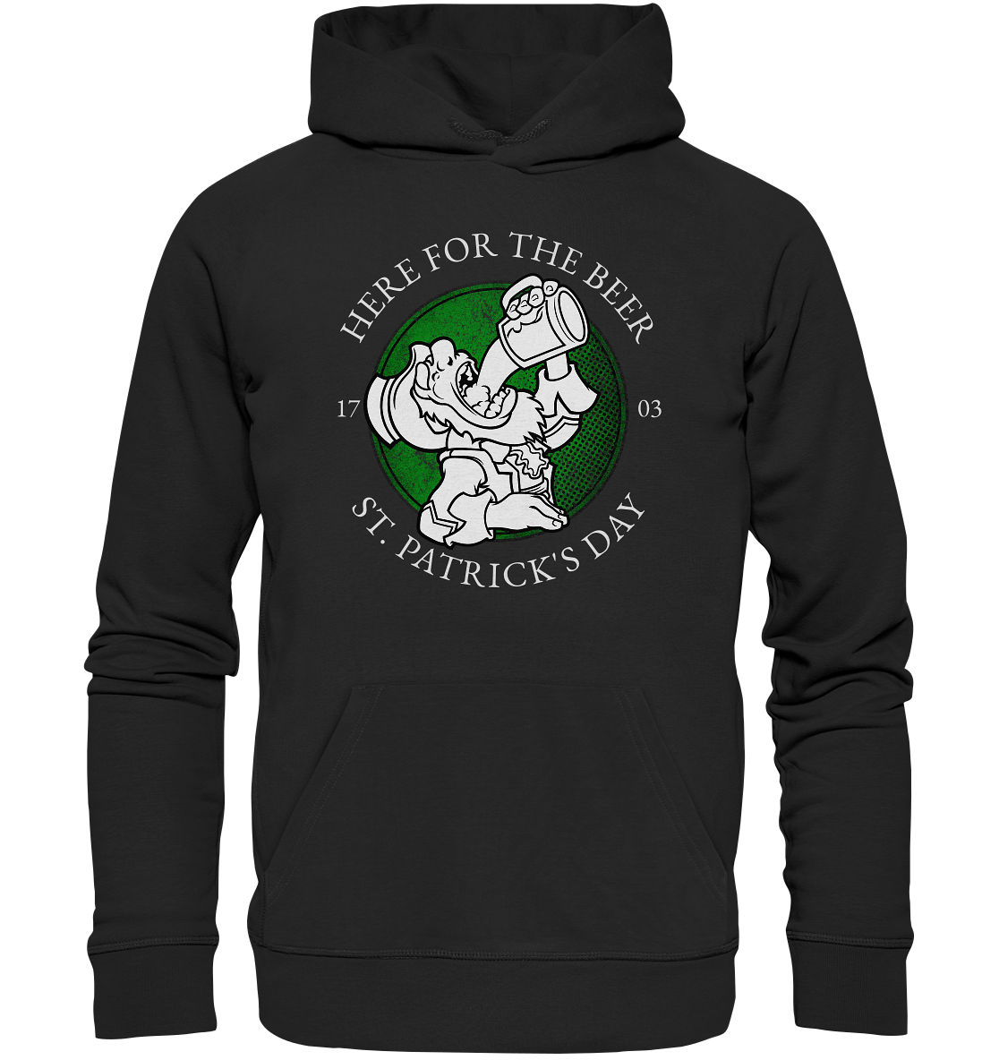 Here For The Beer "St. Patrick's Day" - Premium Unisex Hoodie