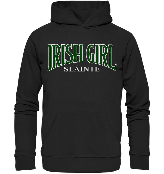 Irish Girl "Sláinte" - Premium Unisex Hoodie
