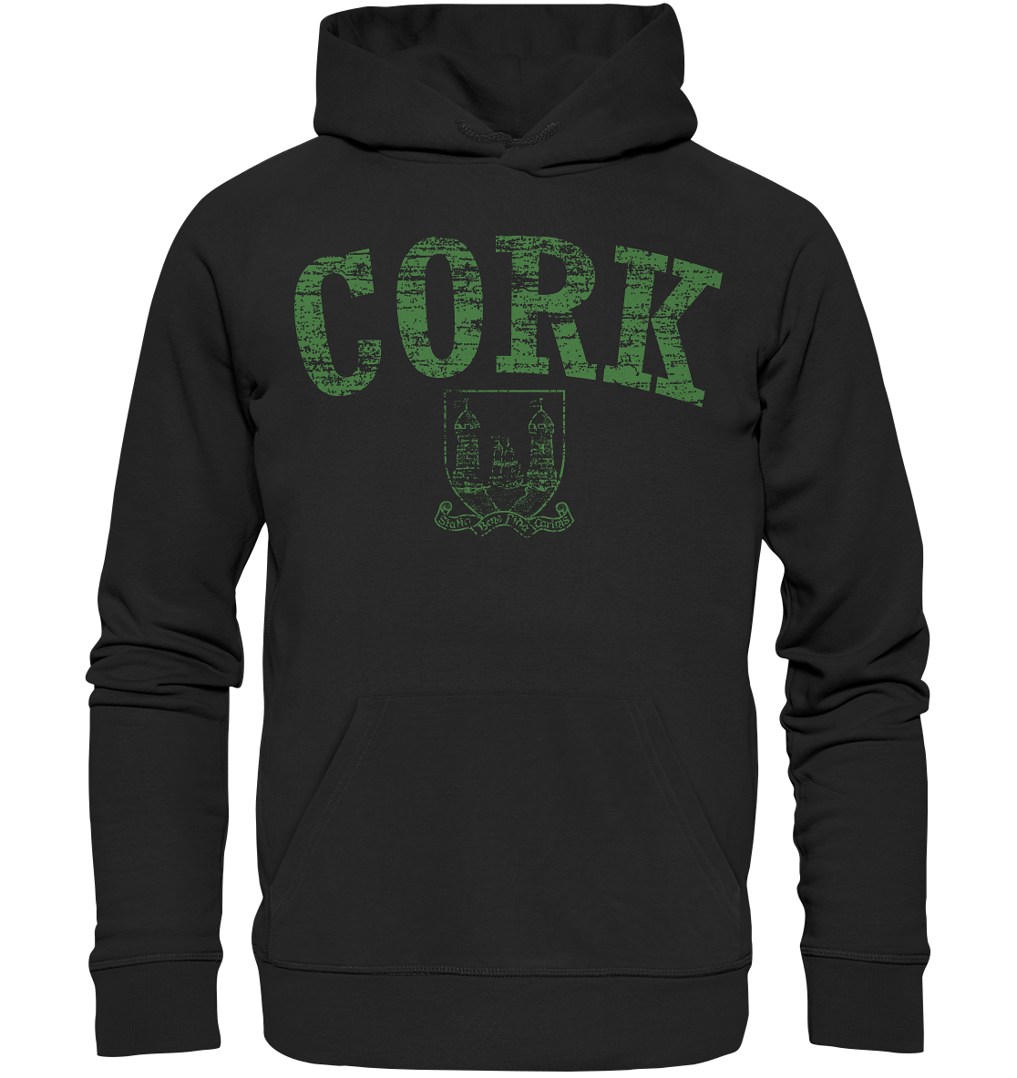 "Cork - Statio Bene Fida Carinis" - Premium Unisex Hoodie