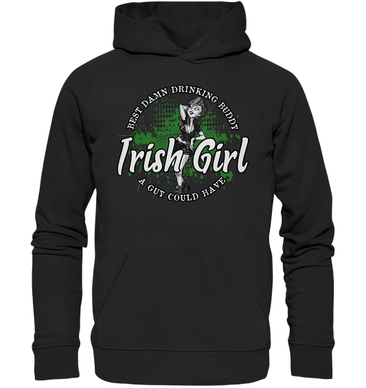 Irish Girl "Drinking Buddy" - Premium Unisex Hoodie