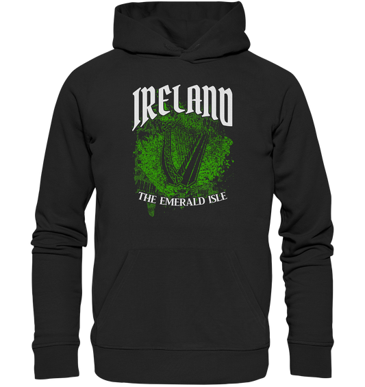 Ireland "The Emerald Isle / Splatter" - Premium Unisex Hoodie
