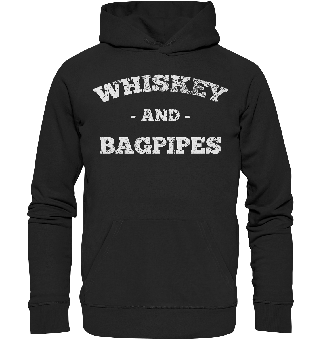 "Whiskey & Bagpipes" - Premium Unisex Hoodie