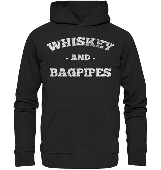 "Whiskey & Bagpipes" - Premium Unisex Hoodie