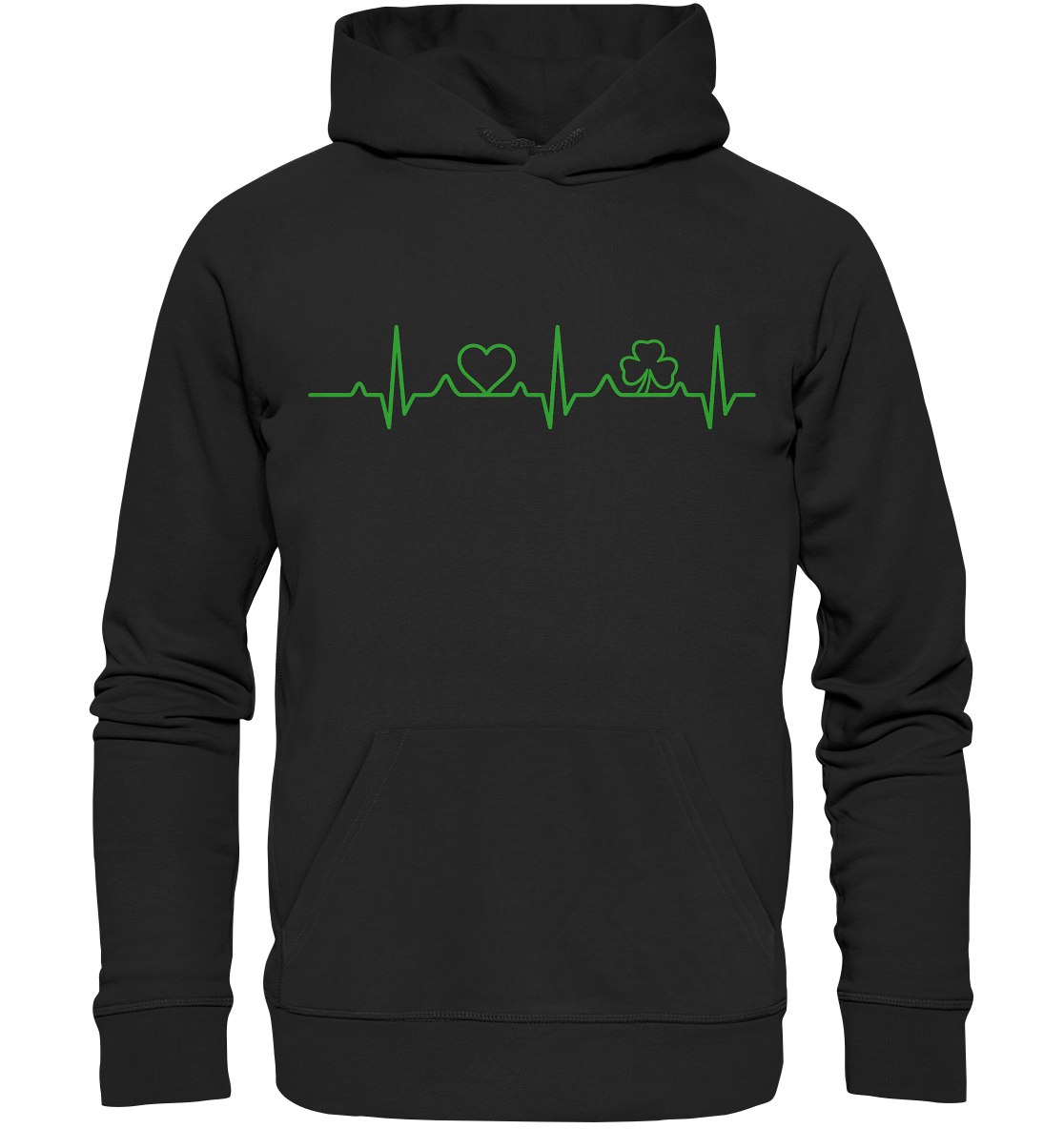 "Irish Heartbeat" - Premium Unisex Hoodie