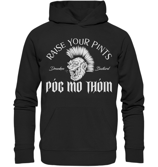 Póg Mo Thóin Streetwear "Drunken Bastard" - Premium Unisex Hoodie