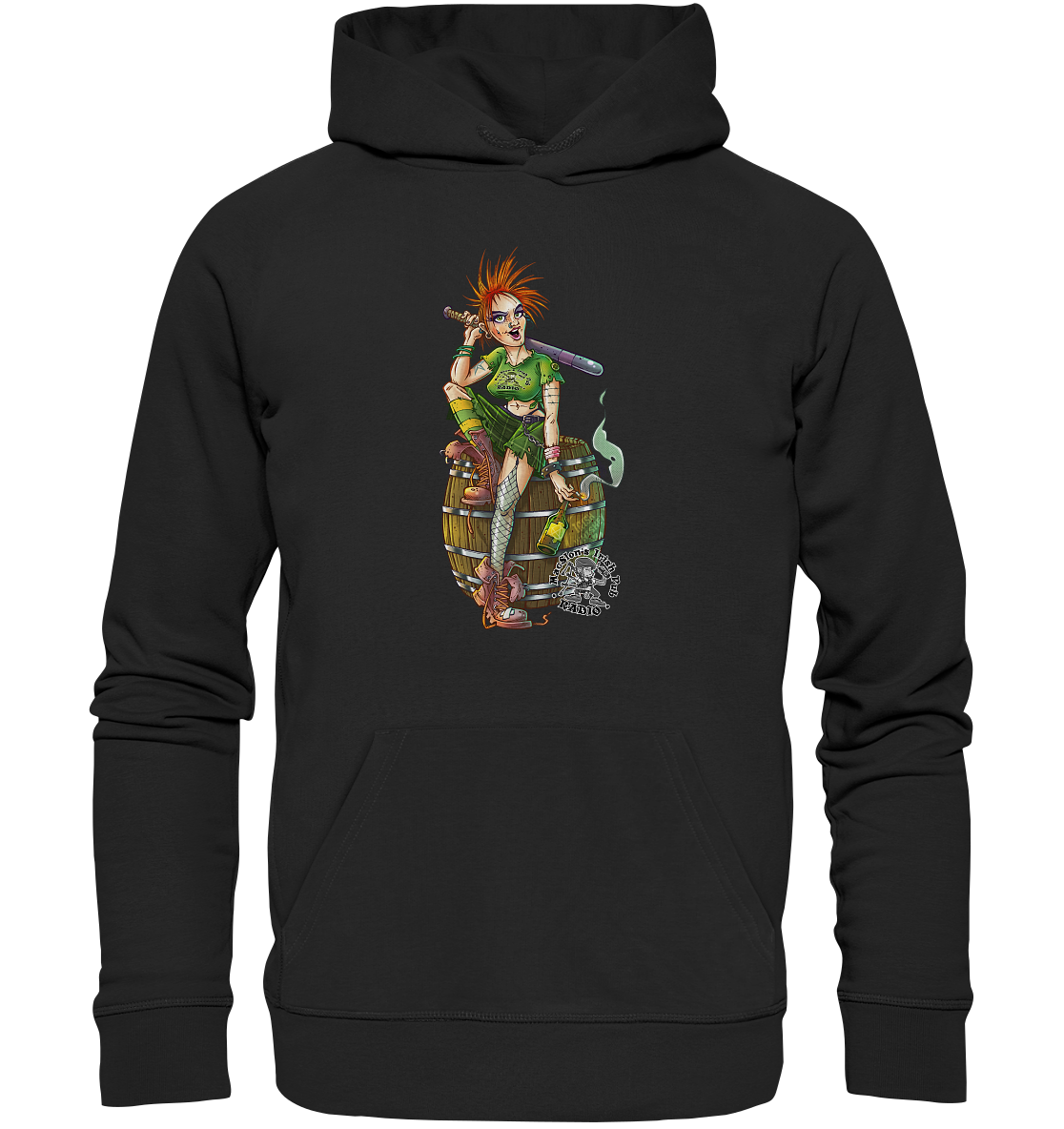 Irish Punkrock Girl - Premium Unisex Hoodie