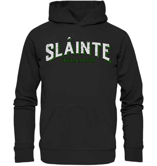 Sláinte "Irish & Proud" - Premium Unisex Hoodie