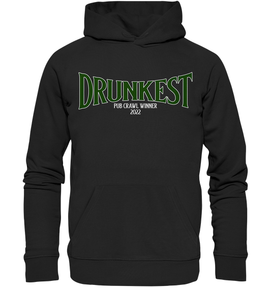 Drunkest "Pub Crawl Winner 2022" - Premium Unisex Hoodie