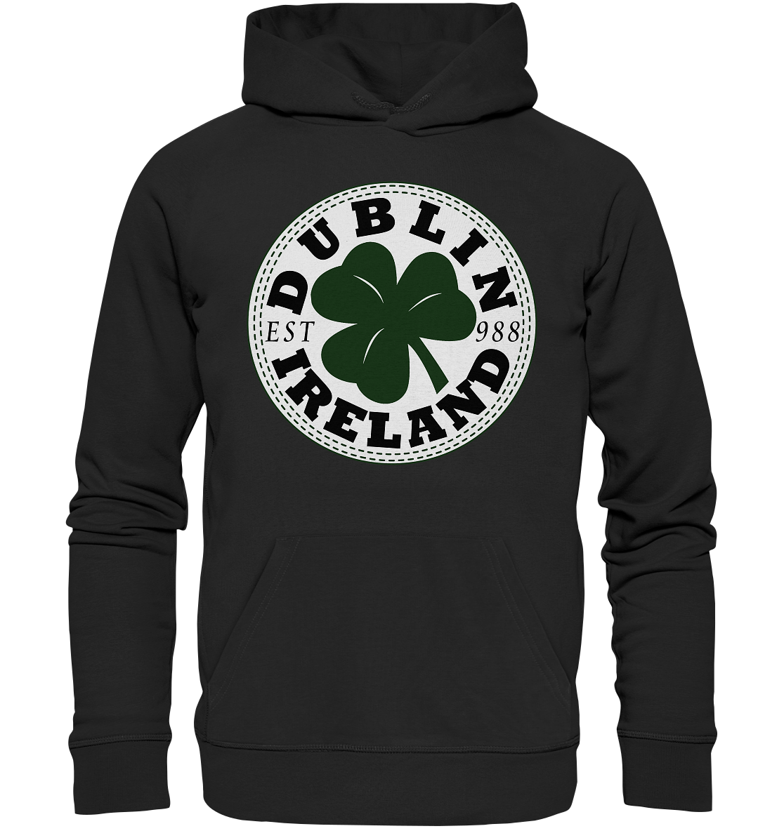 Dublin "Ireland / Est 988" - Premium Unisex Hoodie