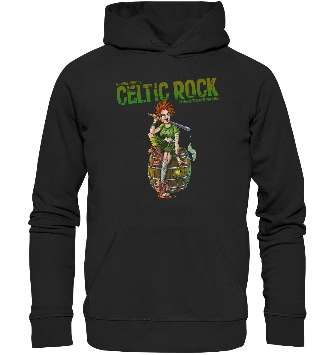 All What I Want Is "Celtic Rock" - Premium Unisex Hoodie