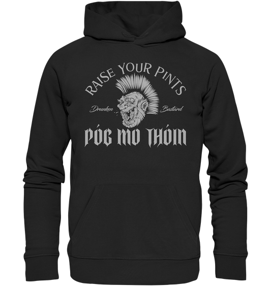 Póg Mo Thóin Streetwear "Drunken Bastard" - Premium Unisex Hoodie