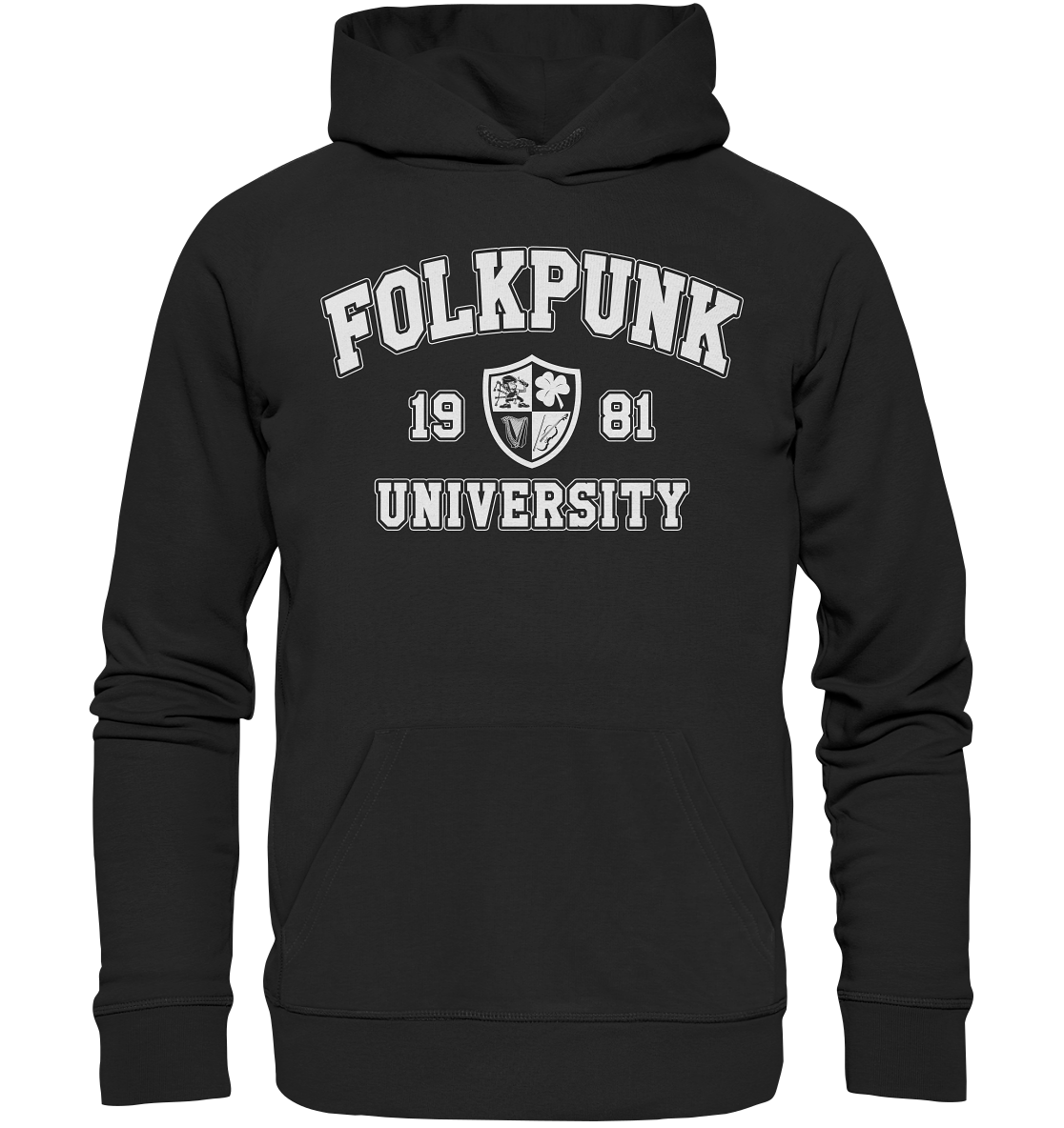 Folkpunk "University" - Premium Unisex Hoodie