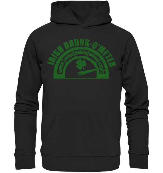 "Irish Drunk-O'Meter" - Premium Unisex Hoodie