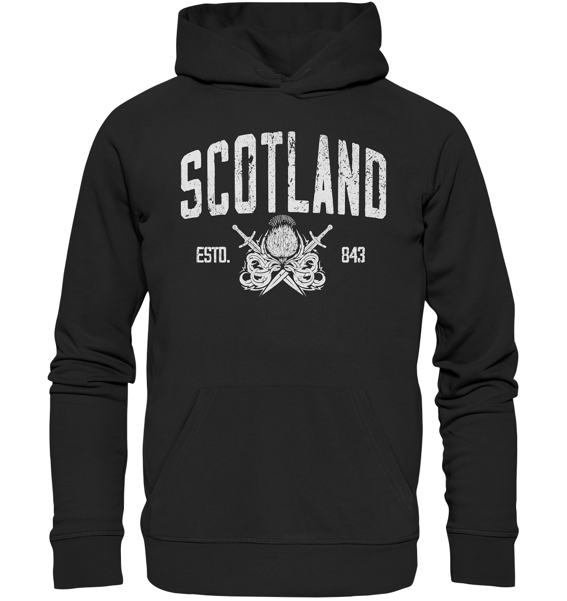 Scotland "Estd. 843" - Premium Unisex Hoodie