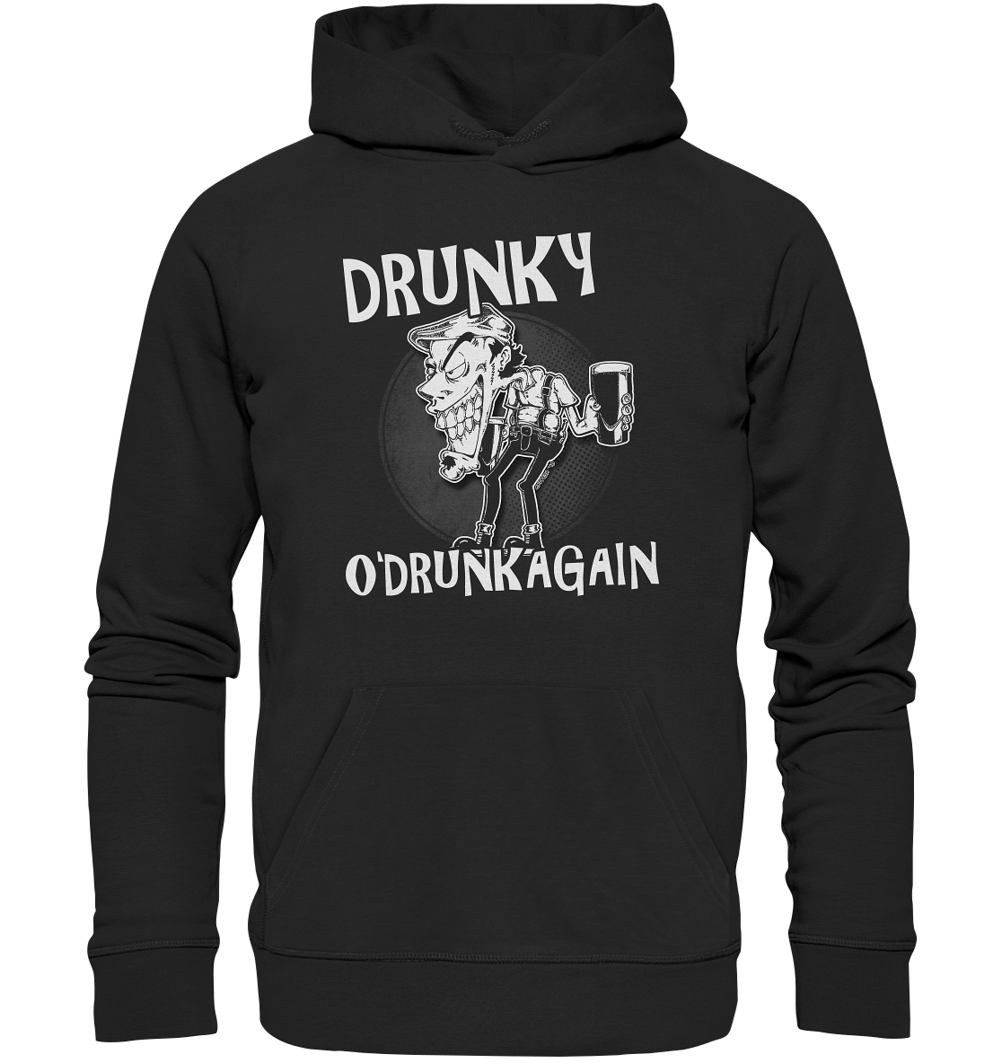 Drunky O'Drunkagain - Premium Unisex Hoodie