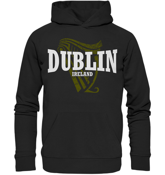 Dublin "Ireland - Harp II" - Premium Unisex Hoodie