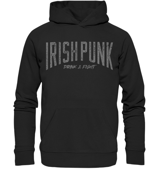 Irish Punk "Drink & Fight" - Premium Unisex Hoodie