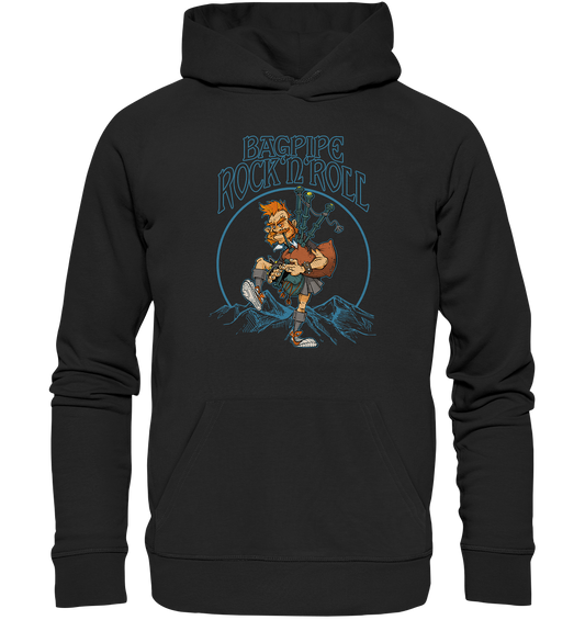 Bagpipe Rock'n'Roll - Premium Unisex Hoodie
