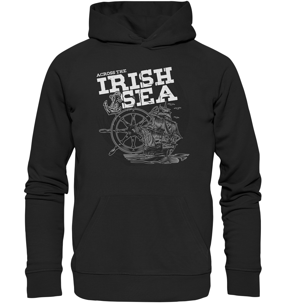 Across The Irish Sea - Premium Unisex Hoodie