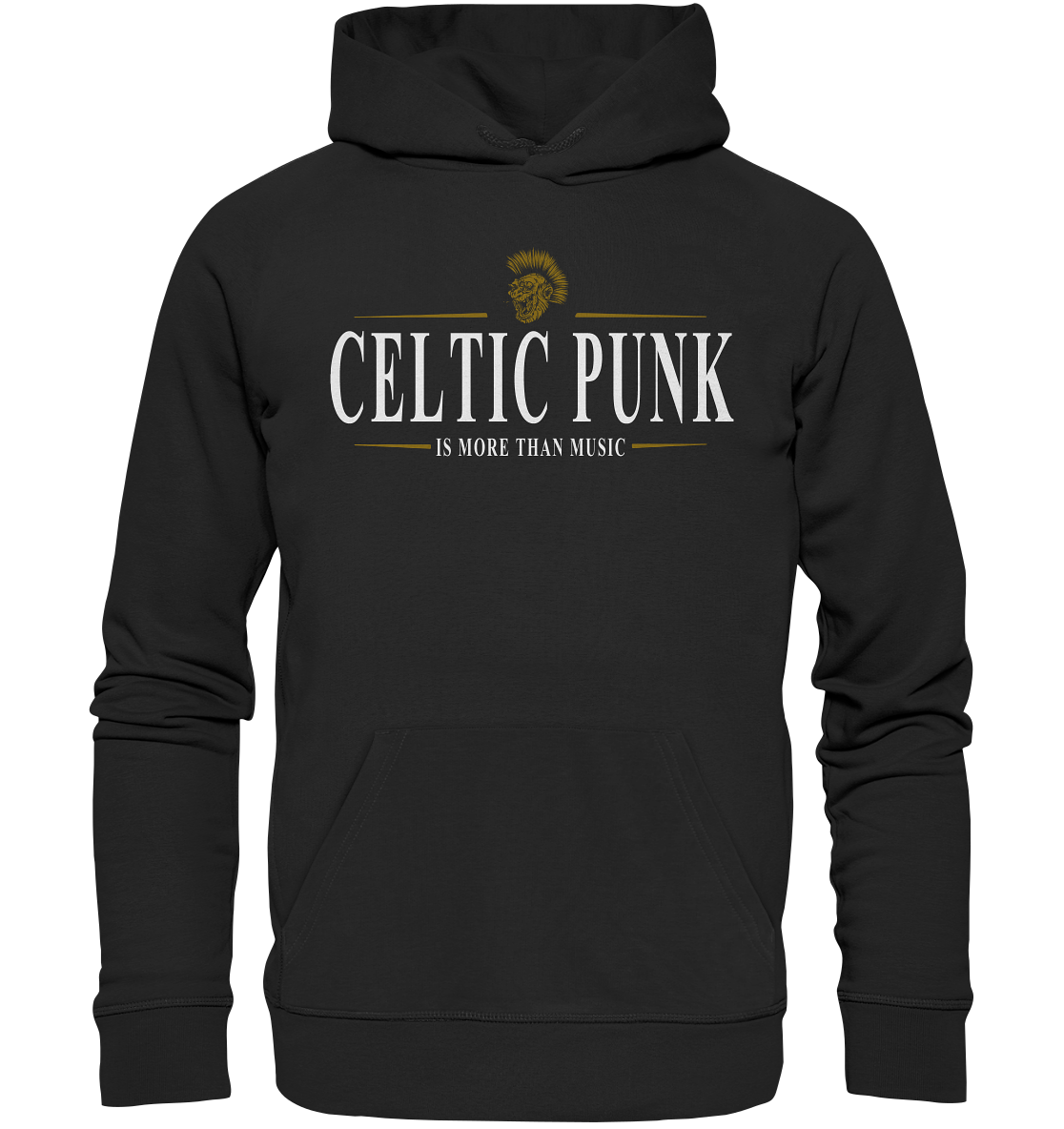 Celtic Punk "Is More Than Music" - Premium Unisex Hoodie