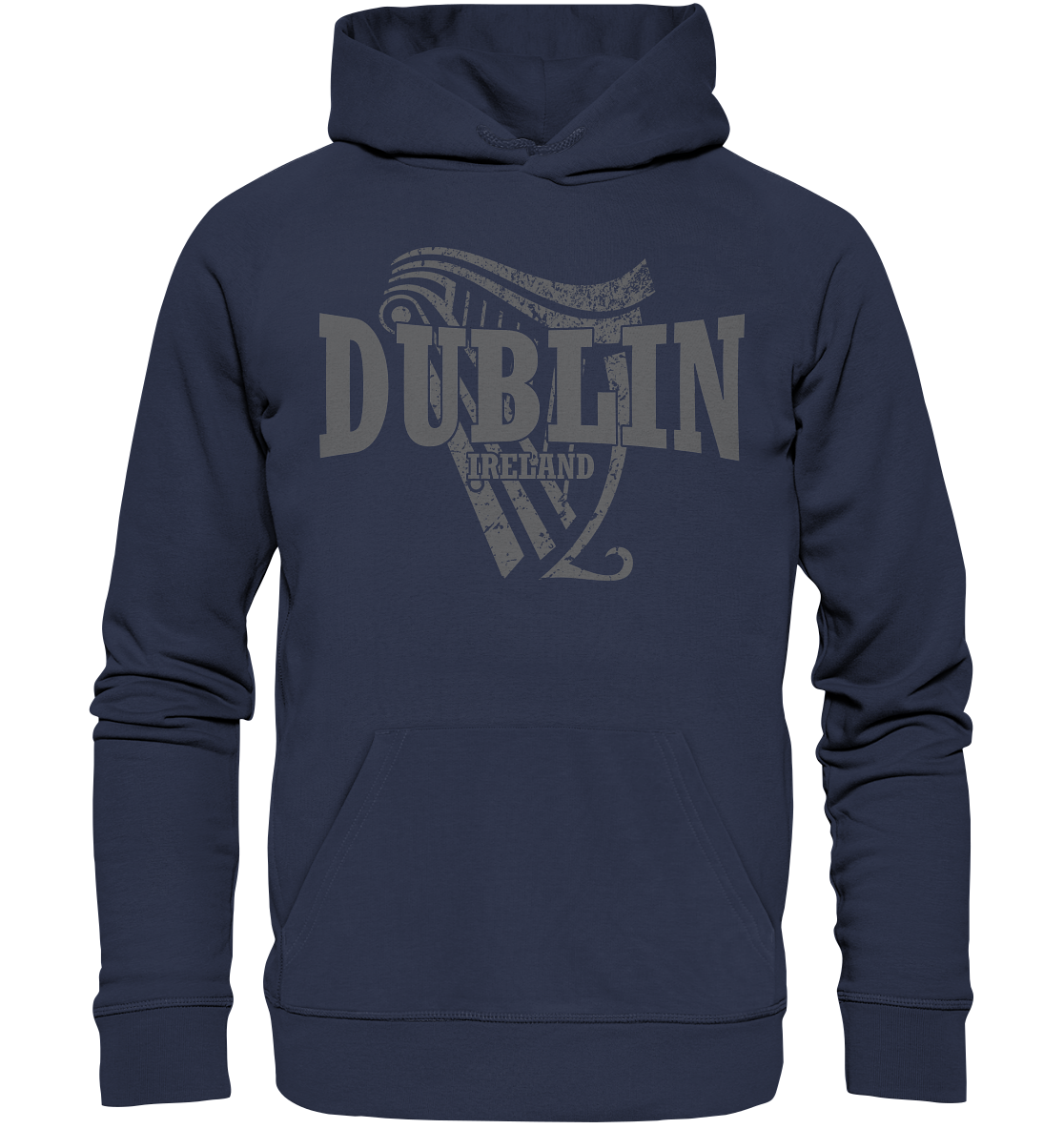 Dublin "Ireland - Harp II" - Premium Unisex Hoodie
