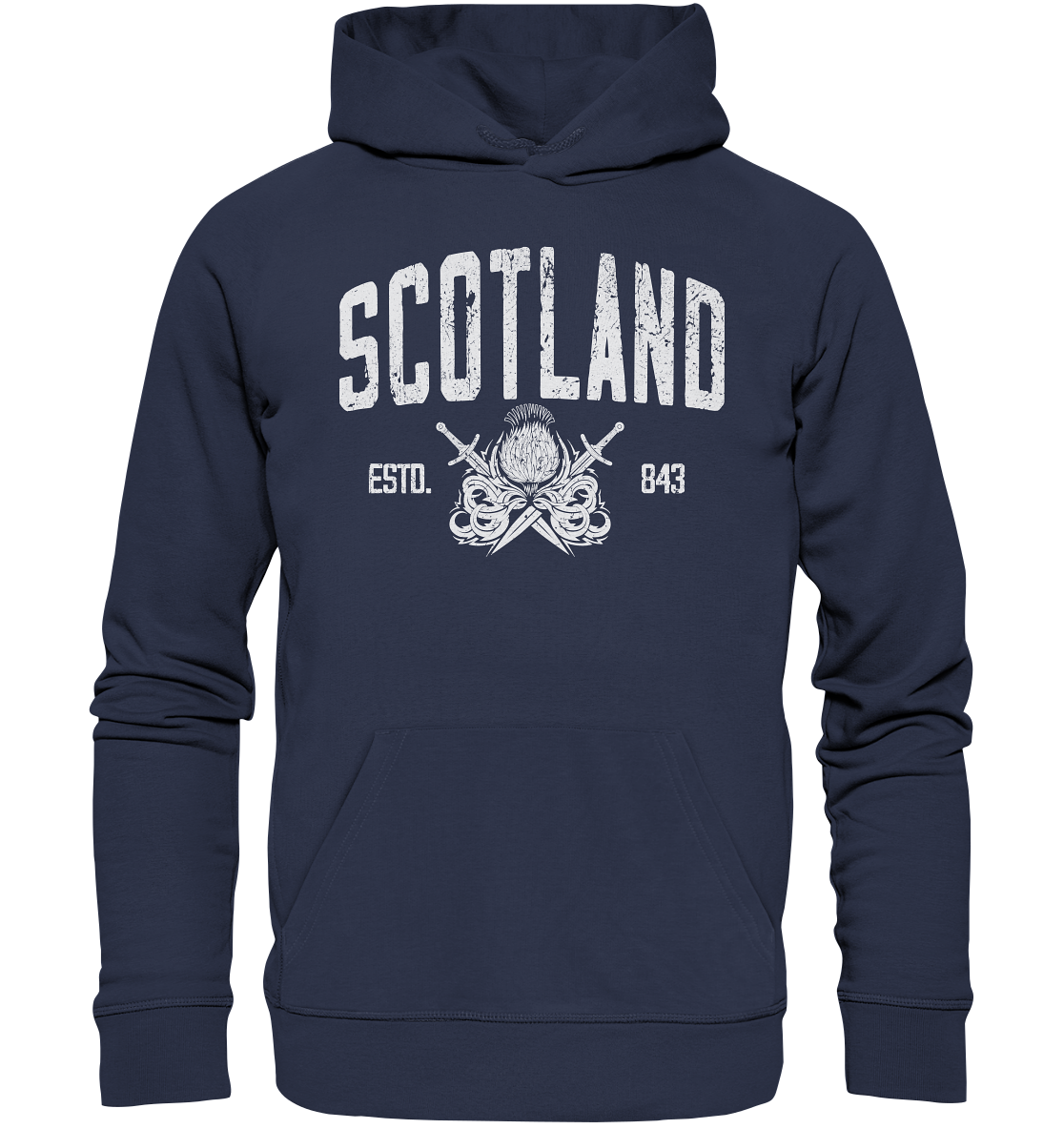 Scotland "Estd. 843" - Premium Unisex Hoodie