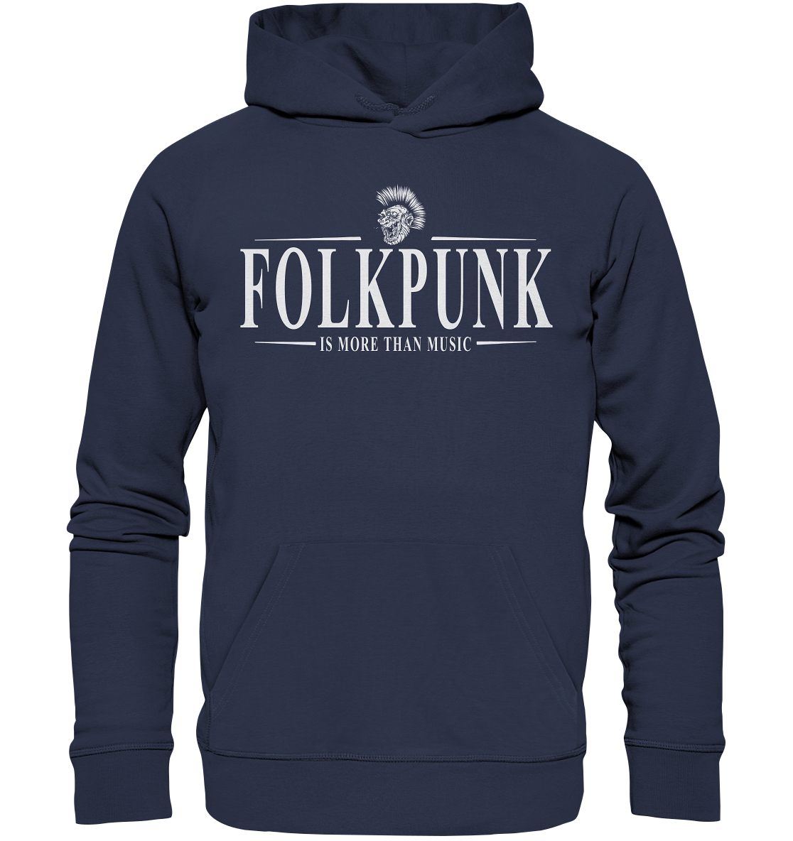 Folkpunk "Is More Than Music" - Premium Unisex Hoodie