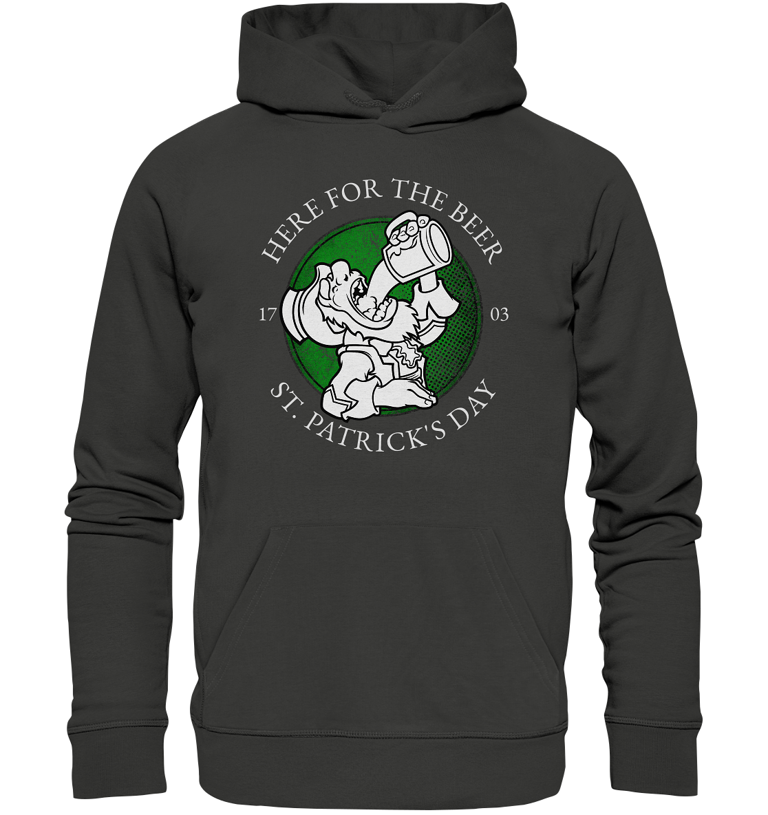 Here For The Beer "St. Patrick's Day" - Premium Unisex Hoodie