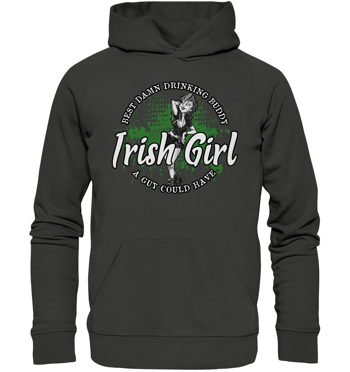 Irish Girl "Drinking Buddy" - Premium Unisex Hoodie