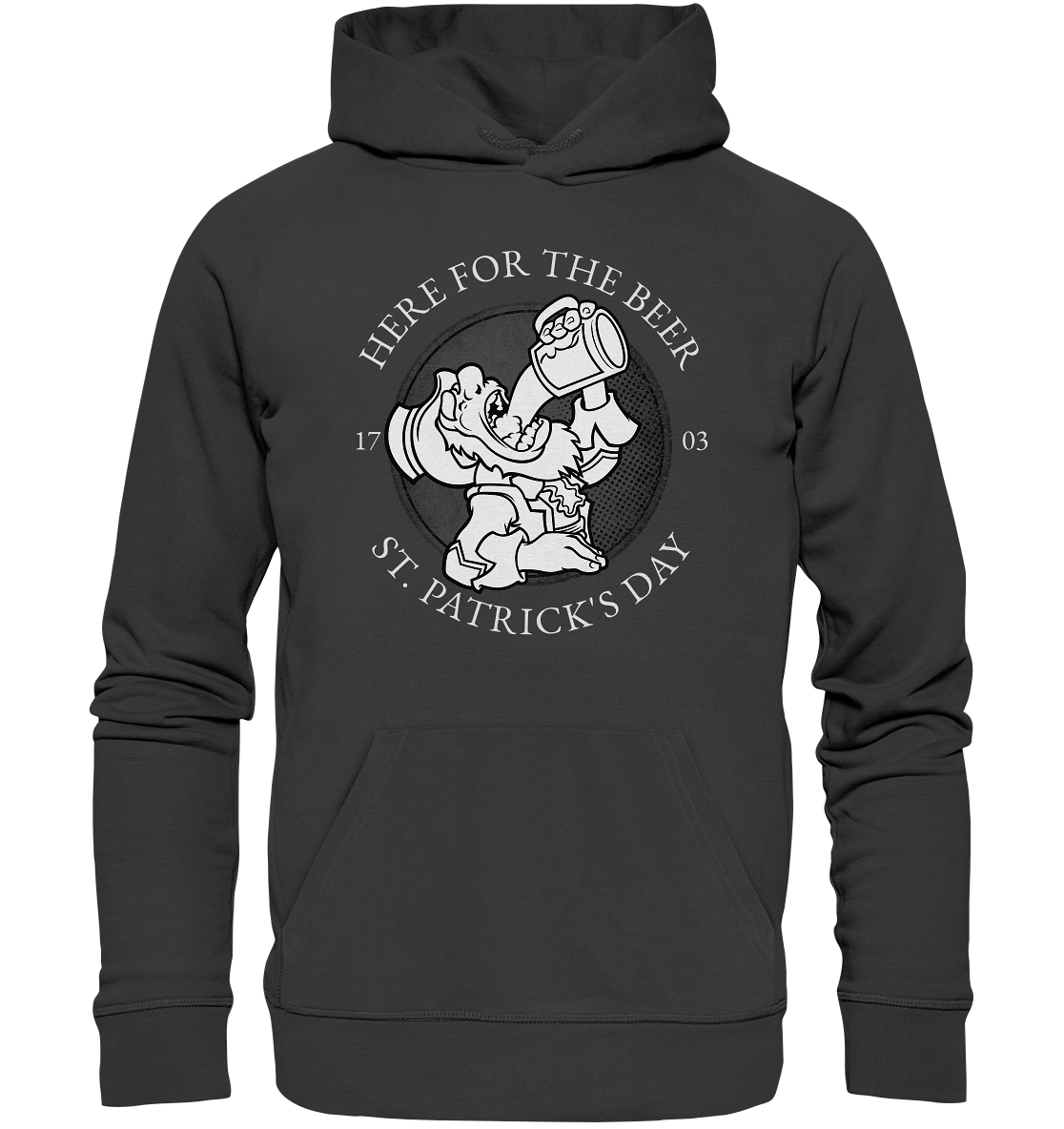 Here For The Beer "St. Patrick's Day" - Premium Unisex Hoodie