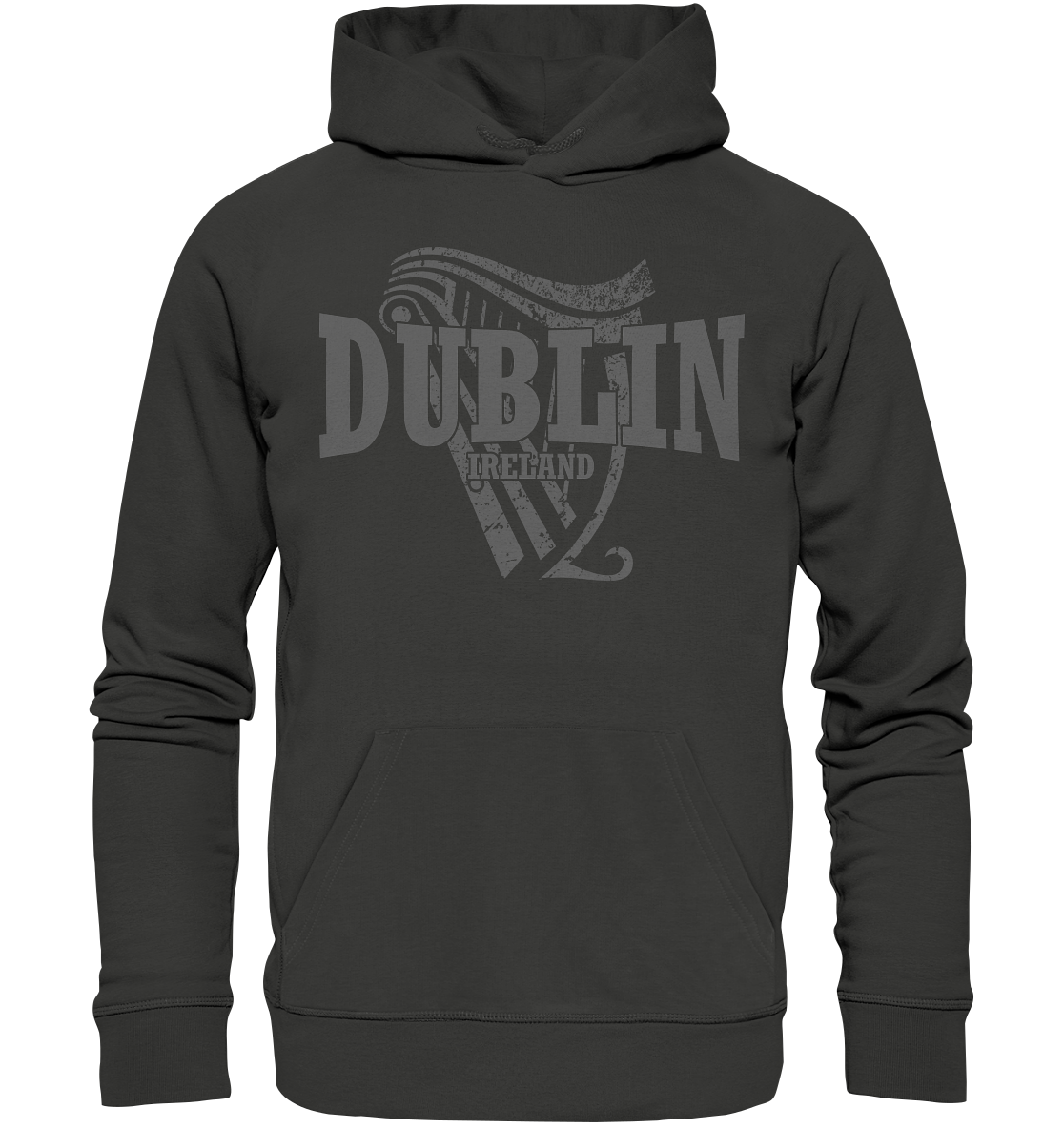 Dublin "Ireland - Harp II" - Premium Unisex Hoodie