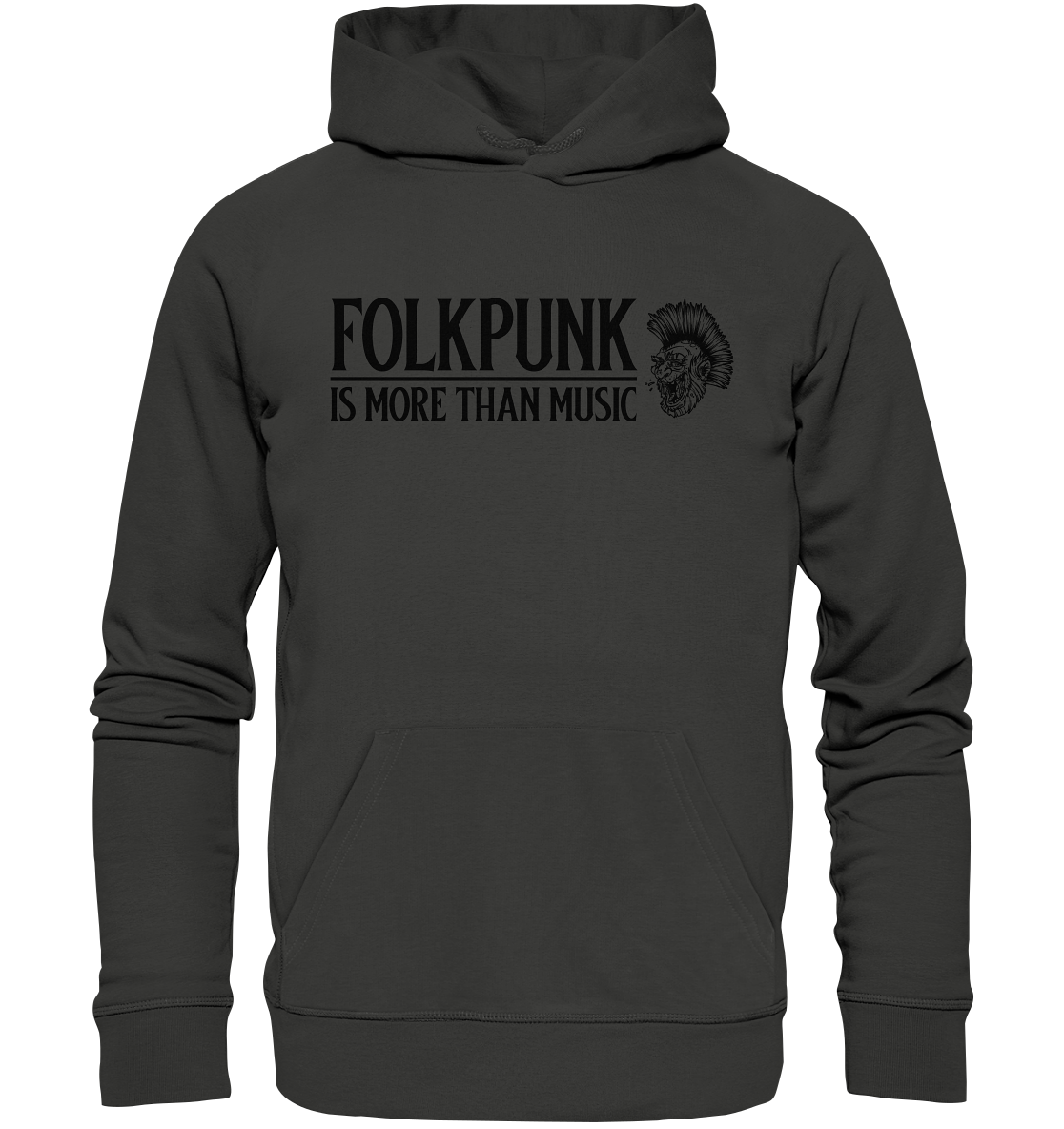 Folkpunk "Is More Than Music" - Premium Unisex Hoodie