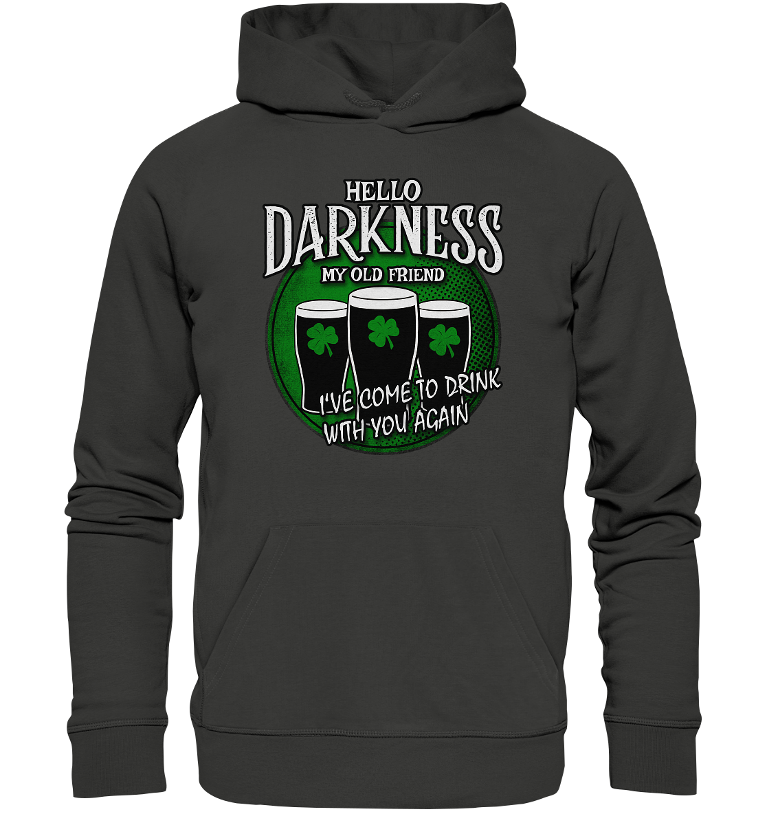 Hello Darkness My Old Friend - Premium Unisex Hoodie