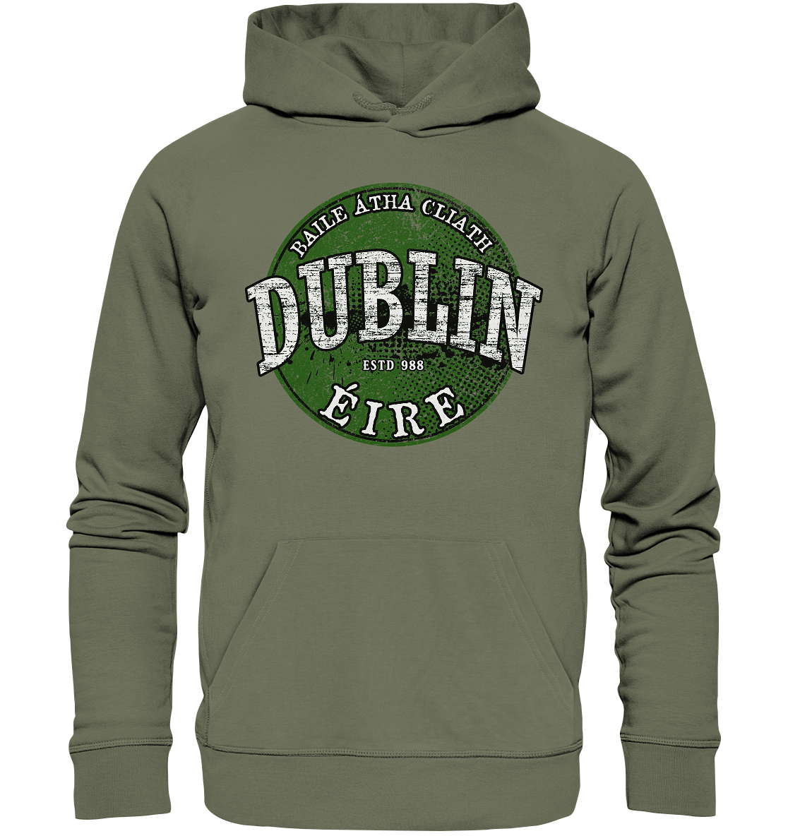 Dublin "Estd 988 / Baile Átha Cliath / Éire" - Premium Unisex Hoodie