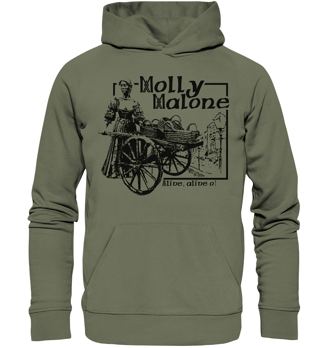 Molly Malone "Alive, alive o" - Premium Unisex Hoodie